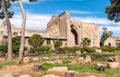 Santa Maria dello Spasimo Unfinished Church, is located in the Kalsa district, one of the oldest parts of Palermo, Italy Royalty Free Stock Photo