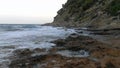 Santa Maria di Castellabate - Rough sea on the cliff