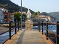 Santa Maria di Castellabate - Statue of the Madonna on the jetty