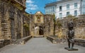 Santa Maria Gate in Hondarribia, Spain Royalty Free Stock Photo