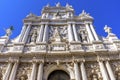 Santa Maria Giglio Zobenigo Church Baroque Facade Venice Italy