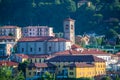 Santa Maria Hoe, Lecco, Italy: Landscape of the city with Church of Beata Vergine Addolorata