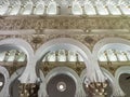 Interior arches of the Santa Maria La Blanca Synagogue - Toldeo, Spain, Espana