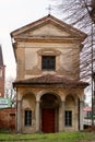 Santa Maria Nascente Belgioioso church panorama detail gristiano christian catholic christianity ancient disused deconsecrated