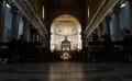 Santa Maria in Trastevere, Interior of the Basilica, Italy