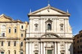 Santa Maria in Vallicella, also called Chiesa Nuova, a Baroque architecture style church in Rome, Italy