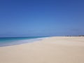 Santa Monica beach, Boa Vista, Cape Verde Royalty Free Stock Photo