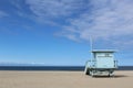 Santa Monica Beach, California. Royalty Free Stock Photo