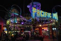 Santa Monica Pier in California Royalty Free Stock Photo