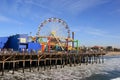 Santa Monica Pier Royalty Free Stock Photo