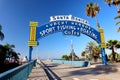 Santa Monica Pier entrance view on Ocean Ave, Santa Monica Ã¢â¬â Los Angeles