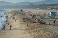 Santa Monica State Beach in Los Angeles, CA Royalty Free Stock Photo