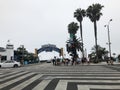 Santa Monica and Zebra Crossing