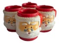 Santa Clause Plastic Mug Royalty Free Stock Photo