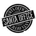 Santa Office rubber stamp