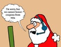 Santa rejects coupons