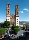 Santa Prisca church in Taxco, Mexico Royalty Free Stock Photo