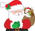 Santa and Puppy Gift