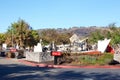 Arby`s Restaurant burned to the ground during recent fires in Northern California