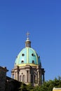 Dome of Santa rosa jauregui church in guanajuato, mexico I Royalty Free Stock Photo