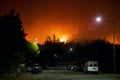 Santa Rosa - Larkfield-Wikiup, Airport Blvd fire. Evacuation.
