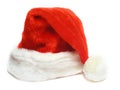 Santa's hat isolated on white