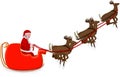 Santa's Sleigh Royalty Free Stock Photo