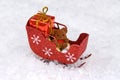 Santa's sleigh Royalty Free Stock Photo