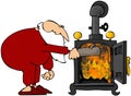 Santa's Wood Stove