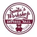 Santa\'s Workshop North Pole Express Mail Seal Postmark