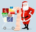 Santa shopping