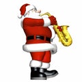 Santa - Smooth Jazz 3 Royalty Free Stock Photo