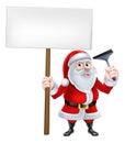 Santa squeegee Sign