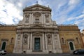 The Baths of Diocletian. Santa Susanna Church - landmark attraction in Rome, Italy Royalty Free Stock Photo
