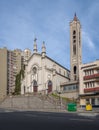 Santa Teresa D`Avila Cathedral - Caxias do Sul, Rio Grande do Sul, Brazil Royalty Free Stock Photo