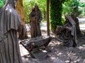 SANTA TERESIT, ARGENTINA - Dec 02, 2012: Christmas manger in Santa Teresita, Partido de La Costa, Buenos Aires, Argentina