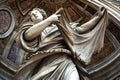 Vatican, Italy - August 31 2023: Santa Veronica by Francesco Mochi in St. Peter\'s Basilica Royalty Free Stock Photo