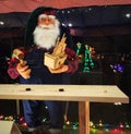 Santa in Workshop Royalty Free Stock Photo