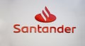 Santander Bank Royalty Free Stock Photo