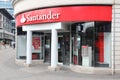 Santander Bank Royalty Free Stock Photo