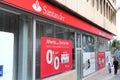 Santander Bank Royalty Free Stock Photo
