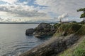 View of La Magdalena Peninsula lighthouse, Santander Bay