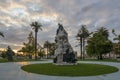 Monument to JosÃÂ© MarÃÂ­a de Pereda in Santander