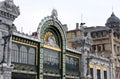 Santander station in Art Nouveau style in Bilbao Royalty Free Stock Photo