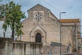 SantarÃ©m PORTUGAL - December 8, 2023 - Facade of the Gothic Convent of SÃ£o Francisco Royalty Free Stock Photo