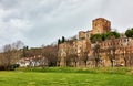 Santarcangelo di Romagna town Royalty Free Stock Photo