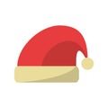Santas hat of Christmas season design Royalty Free Stock Photo