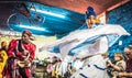 Santeria Dancers - Callejon de Hamel, Havana, Cuba