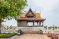 Santi Chai Prakan pavillion in Santi Chai Prakan park in Bangkok, Thailand