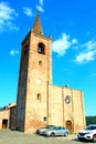 CASTIGNANO, ITALY - CIRCA JULY 2020: Santi Pietro e Paolo Church in Castignano